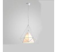 Lámpara De Araña Moderna LED, Loft ..1 Industrial Americano Barra De Una Sola Cabeza Restaurante Geométrico - Araña Pequeña De Jaula De Pájaros Retro, lámparas de techo