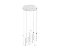 Lámpara de Araña Moderna Para LED Design Blanco TR029