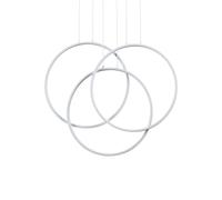 Lámpara de Araña Moderna Para LED Design Círculos Blanco Sala Cocina DL1627