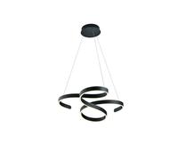 Lámpara de Araña Moderna Para LED Design Negro TR082