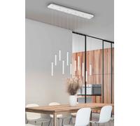 Lámpara de Araña Moderna Para LED Rectangular Blanco TR028