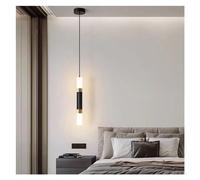 Lámpara de araña nórdica de estilo moderno de mediados de siglo, negra y dorada, colgante tipo barra, mini lámpara colgante de 2 luces, para isla de cocina, techo lineal, vestíbulo largo, escalera, c