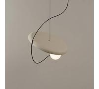Lámpara de araña nórdica de Hierro Forjado para Restaurante, Moderna y Moderna, de Cristal, para Pasillo, Dormitorio, Estudio, Sala de Estar, Oficina, casa de Familia, G9, decoración Blanc