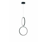 Lámpara de Araña Para LED Moderno Design Negro TR151
