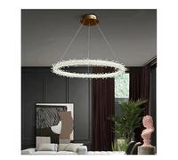 Lámpara de araña para Sala de Estar lámpara Colgante Circular de Cristal de Lujo lámpara Moderna para Restaurante Luces para Sala de Estar decoración del hogar Mesa de Comedor S