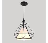 Lámpara De Araña Personalizada Iron Art Diamond Lámpara Colgante Tradicional De Jaula De Hierro Lámparas Colgantes Ajustables De Metal De 1 Luz Para Mesa Aparato De Iluminación De Moda Macaron STVDEDG