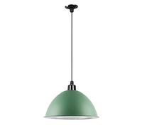 Lámpara De Araña Semicircular De Aluminio E27 Lámpara Colgante Tradicional Personalizada Luminaria Colgante Moderna De Estilo Pastoral Pantalla De Lámpara Vintage Con Cúpula Colorida Para Islas STVDED