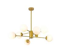 Lámpara de araña Sputnik de 12 luces, moderna iluminación de brazo ajustable para sala de estar, accesorio de techo industrial vintage, diseño de mediados de siglo, elegante decoración del hogar