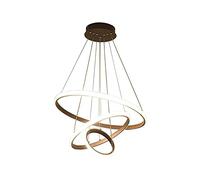 Lámpara de Araña Sputnik de Estilo Moderno, Luminaria Led Moderna, Sencilla, Regulable Y Ajustable para Isla de Cocina, Dormitorio, Pasillo, Bar, Sala de Estar/Blanco/20+40+60 cm/White/20+40+60 cm