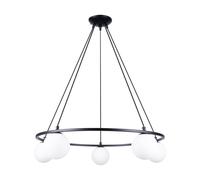 Sollux Lighting Yoli lámpara colgante 5x8 W negro SL.1214