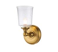 Lámpara De Baño De Pared LED G9 IP44 3000 K H: 24.8 Cm En Latón