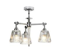 Lámpara De Baño LED Adjustable De Diseño 42-132cm IP44 Luz De Techo Para Baño