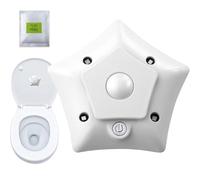 Lámpara de baño UVC - Lámpara de limpieza de batería recargable, dispositivo de desinfección portátil, luz nocturna desodorante, diseño de carga USB | Herramienta de higiene multifuncional para