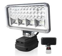 Lámpara de Batería para Makita 18V, Luz de Trabajo LED Inalámbrica de 85,5W, Portátil con Carga USB, Foco para Sitios de Construcción, Reparaciones, Campamentos (7 Pulgadas, Sin Batería)