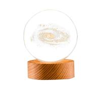 Lámpara de Bola de - Estatua Espacial Espacial, Figura de Globo Cósmico, Pequeña Bola Planetaria, Linda Escultura Universal, Luz Nocturna Saturno, Modelo de Física Lunar, Ornamento Decorativo