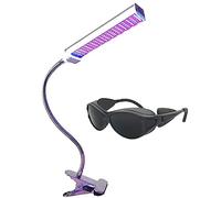 Lámpara de bronceado facial, luces de bronceado de cama de bronceado facial para el hogar, área de irradiación 60 * 30 cm, luz de bronceado de cama solar para bronceador facial y corporal,1Pcs