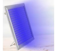 Lámpara de Bronceado para Cara y Cuerpo con 289 LED, Solárium Facial Plegable con Soporte Ajustable, Lámpara Solar de Interior con Temporizador de 10 Min