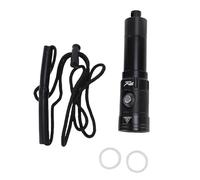 Lámpara de Buceo 1200LM, 5 Modos, IPX8 Resistente al Agua, Luz Sumergible con Indicador de Energía - Alta Visibilidad, Control Magnético, Ideal para Buceo y Camping