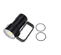 Lámpara de Buceo LED, Linterna Impermeable de 80 M con 7 Modos de Iluminación, Luz de Relleno para Fotografía, para Buceo Al Aire Libre, Buceo en Cuevas, Buceo en Naufragios