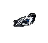Lámpara de cabeza Compatible con faros delanteros Benz W221 2006-2009 S300 S400 DRL H7 conjunto de bombilla Bi Xenon actualización accesorios de señal dinámica(06-09 Night Vision)