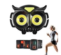 Lámpara de cabeza de búho, faro LED - Linterna frontal para senderismo | Linterna de cabeza de juguete para exteriores con pilas, faro ligero de búho de dibujos animados para senderismo, Camping