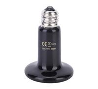 Lámpara de calefacción de cerámica, reptil E27 Lámpara de calefacción de cerámica para animales Lámpara de calor infrarrojo para mascotas 220V-240V(200W)