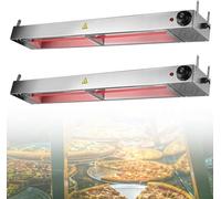 Lámpara de Calentamiento de Alimentos, Comercial Calentador de Comida Colgante para Restaurante Buffet para Mantenga Alimentos Caliente, Calentadores de Comida y de Platos