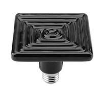 Lámpara de Calor Cerámica Infrarroja para Reptiles, 150W, Bombilla Calefactora para Serpientes, Lagartos, Tortugas, Ranas, Negro, 220V-230V