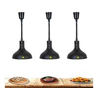 Lámpara de calor de alimentos, lámpara de techo de calentador de alimentos comercial adecuada para hoteles de cafetería, aislamiento familiar de alimentos, también se puede proporcionar iluminación