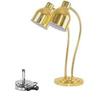 Lámpara de calor para calentar alimentos, pantalla de estación de tallado de buffet con una o dos para un calentamiento y calentamiento eficientes