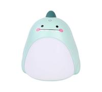 Lámpara de cama para niños, 4.06 x 4.61 in Dinosaurio Touch Sensor Soft Glow, batería recargable diseño, regulable Bedside Light for Nursery Sleeping Home Birthday