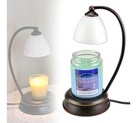 Lámpara de cera de fusión de vidrio Aceite esencial eléctrico Fusor de fragancias Lámpara de aceite Luz de noche Aroma decorativo para el hogar Oficina Dormitorio Sala de estar Regalos