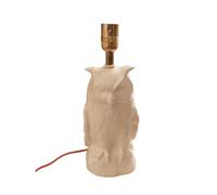 Lámpara de cerámica de Talavera de Búho