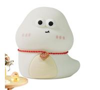 Lámpara de chevLED, luces nocturnas para dormitorio, lámpara táctil de serpiente linda de silicona, luz nocturna LED | Lámpara de caballero para habitación infantil, lámpara de lectura recargable para