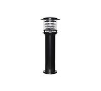 Lámpara de Columna de Pilar al Aire Libre E27 Impermeable IP54 Puerta de césped Poste de Vidrio Linterna Villa jardín Patio Paisaje Continental Camino Luces de estigma de Aluminio Fundido a presión