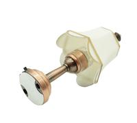 Lámpara de con Pantalla Blanca Vintage para Casas de muñecas 1/12 Lámpara de Noche en Miniatura Accesorios y decoración de exhibición de Casas de muñecas Decoraciones de Casas de muñecas Vintage