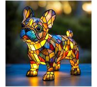 Lámpara de Corgi, lámpara de Dachshund, lámpara de Bulldog Francés, lámpara de noche artística con diseño de perros, lámpara de mesa LED con temática de perro adorable y cálida luz ambiental, luz de