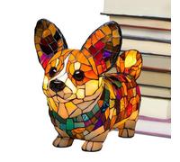 Lámpara De Corgi Y Pug, Luz De Gato, Luz Nocturna De Mesa Bulldog Francés De Resina Teñida, Lindas Lámparas De Mesa LED Con Temática De Perros Y Un Cálido Brillo Ambiental Para Decoración Hogar