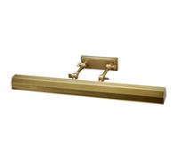 Lámpara de Cuadros En Latón Antiguo Ajustable 65cm Largo Aplique Bildbeleuchtung