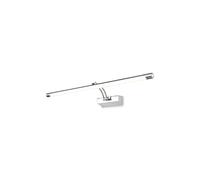 Lámpara de Cuadros LED Metal B: 72 CM Cromo Alargado Blanco Cálido 3000K Techo