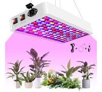 Lámpara de cultivo LED BW1000, lámpara de Plantas de cultivo LED de espectro completo con UV IR con 2 modos de cultivo para invernaderos y plantas de interior, cultivo de verduras y flores