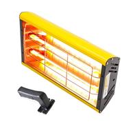 Lámpara de curado, Lámpara de curado de pintura infrarroja portátil, 1000 W/2000 W, luz de calentamiento infrarroja de onda corta, herramienta de reparación de carrocerías de automóviles.(A)