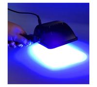 Lámpara de curado UV portátil de 150 W, 395 nm, 405 nm y 365 nm, con resina ultravioleta, sin sombras, for impresión de tinta de aceite verde, for bricolaje para recintos de bricolaje(405nm)