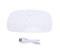 Lámpara de curado UV, secador de uñas LED recargable con temporizador 60S 120S, soporte plegable, fuerte efecto de endurecimiento, velocidad rápida, secador de uñas de resina UV (28