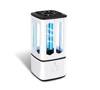 Lámpara de Desinfección UV, Lámpara de Esterilización Portátil con Esterilización Ultravioleta + Ozono, Desinfección y Purificación de Aire, Para Cocinas, Armarios, Automóviles, Viajes