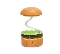 Lámpara de escritorio con forma de hamburguesa, luz nocturna con protección para los ojos, 250 mAh, KD300