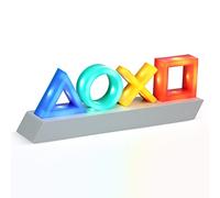 Lámpara de Escritorio con Iconos de Juego PlayStation con 3 Modos de Luz, Iluminación Reactiva a la Música para la Sala de Juegos