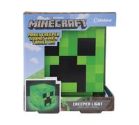 Lámpara de Escritorio Creeper Minecraft - Lámpara Oficial con Sonidos, Luz Nocturna para Niños