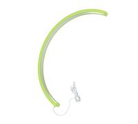 Lámpara de Escritorio de Media Luna, Luz de Escritorio de Media Luna, Iluminación Uniforme Verde Ajustable, 48 W para el Hogar (Enchufe Europeo)