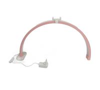 Lámpara de Escritorio de Uñas de Media Luna de 27 Pulgadas, Luz de Escritorio de Media Luna de 40 W, Luz de Relleno de Tecla Táctil de 3200-5600 K con Clip para Teléfono, Lámpara